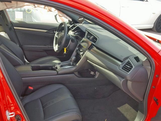 SHHFK7H72JU430306 - 2018 HONDA CIVIC EXL Qırmızı foto 5