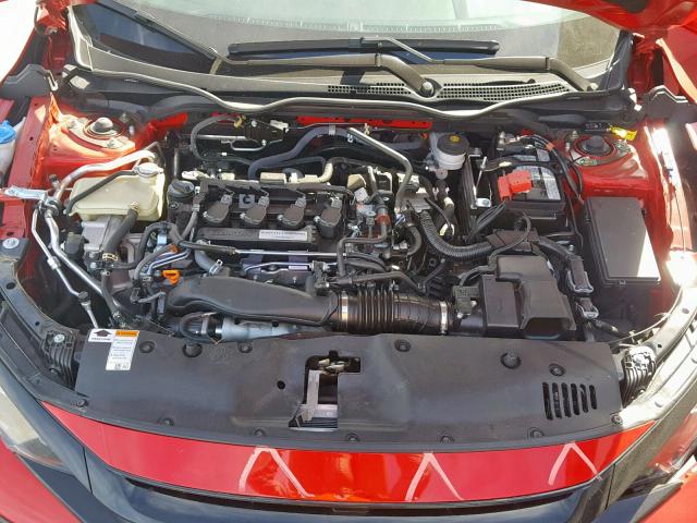 SHHFK7H72JU430306 - 2018 HONDA CIVIC EXL Qırmızı foto 7