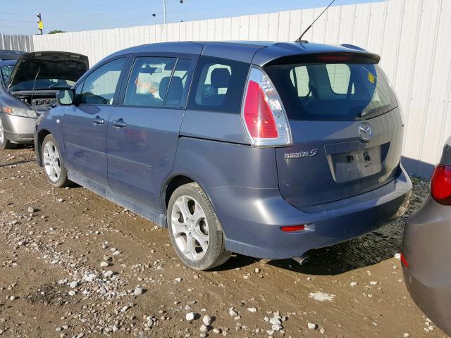 JM1CR293780302926 - 2008 MAZDA 5 BLUE photo 3