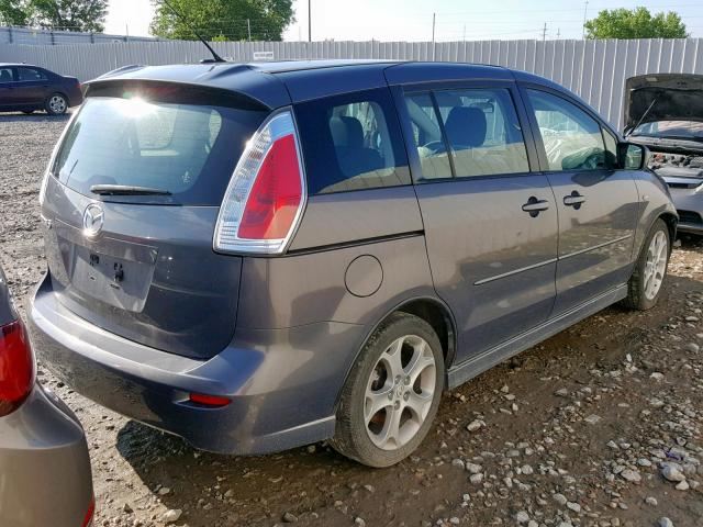 JM1CR293780302926 - 2008 MAZDA 5 BLUE photo 4