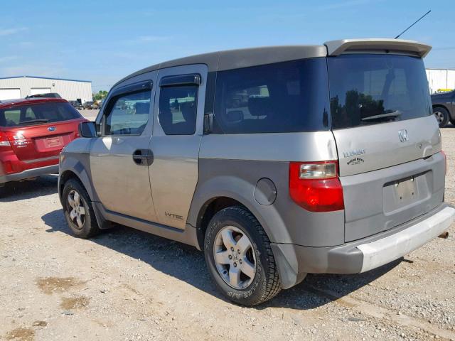 5J6YH28554L029029 - 2004 HONDA ELEMENT EX SILVER photo 3