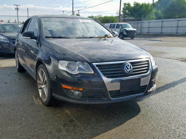 WVWJK7AN6AE057132 - 2010 VOLKSWAGEN PASSAT KOM BLACK photo 1