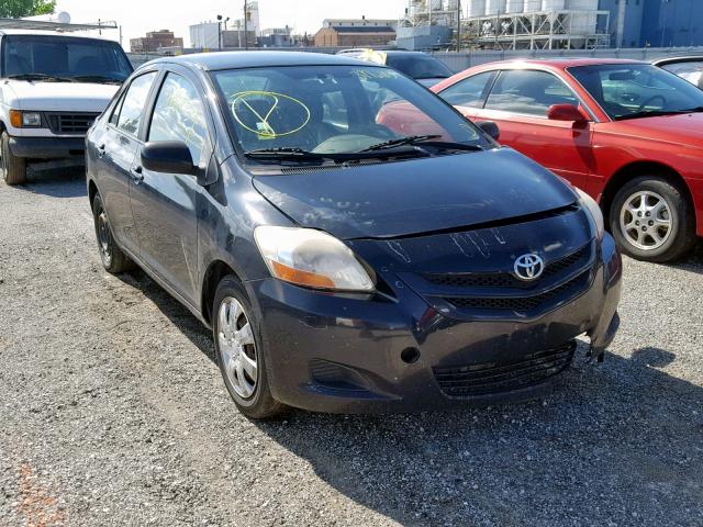 JTDBT923581286347 - 2008 TOYOTA YARIS BLACK photo 1