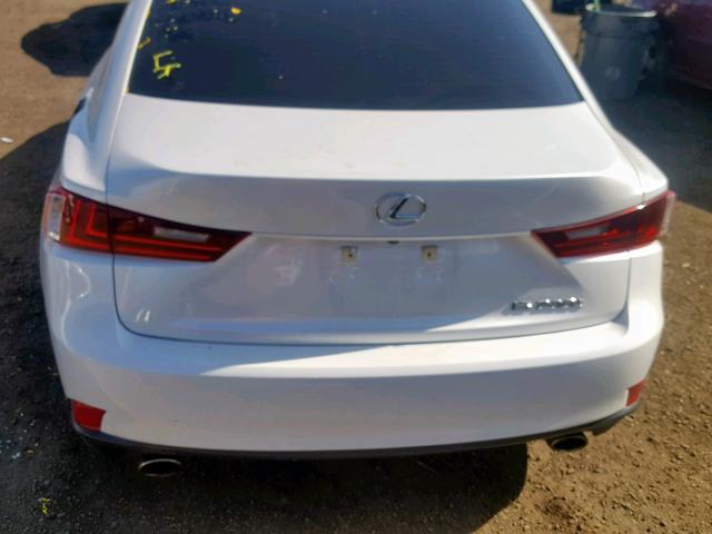 JTHBA1D20G5021384 - 2016 LEXUS IS 200T WHITE photo 10