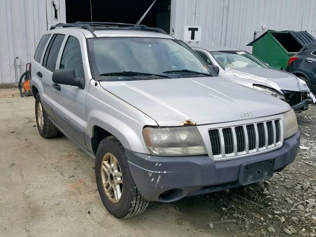 1J4GW48SX4C146432 - 2004 JEEP GRAND CHER SILVER photo 1