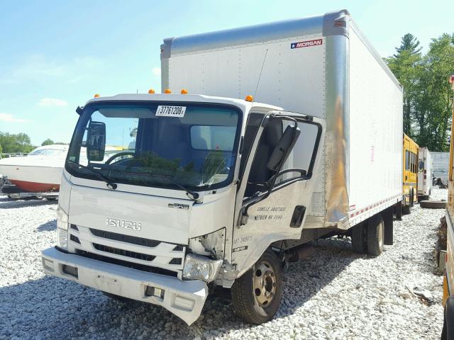 54DB4W1BXGS807801 - 2016 ISUZU NPR WHITE photo 2