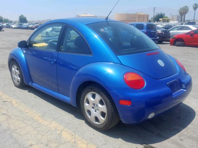 3VWCK21CX3M420990 - 2003 VOLKSWAGEN NEW BEETLE ლურჯი ფოტო 3