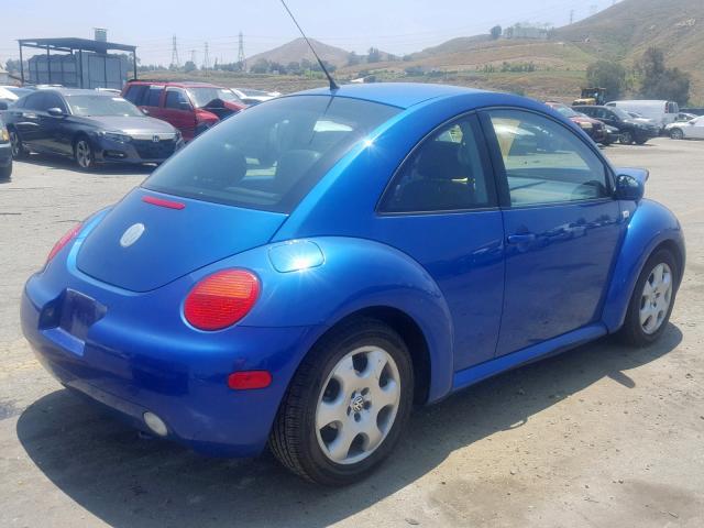 3VWCK21CX3M420990 - 2003 VOLKSWAGEN NEW BEETLE ლურჯი ფოტო 4