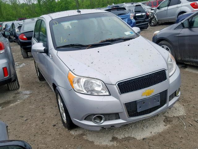 KL1TG6DE4AB111519 - 2010 CHEVROLET AVEO LT GRAY photo 1