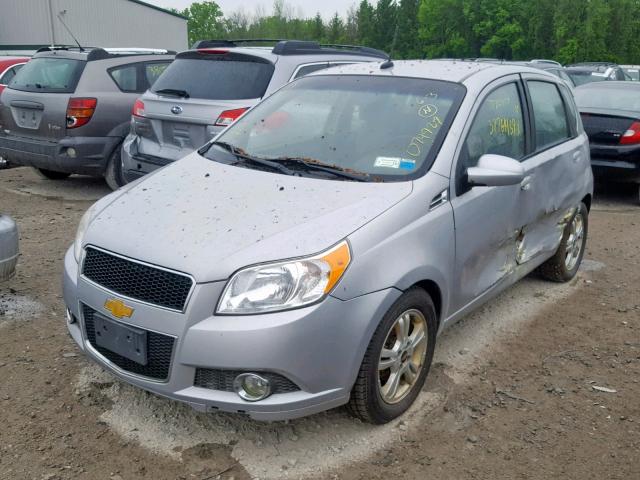 KL1TG6DE4AB111519 - 2010 CHEVROLET AVEO LT GRAY photo 2