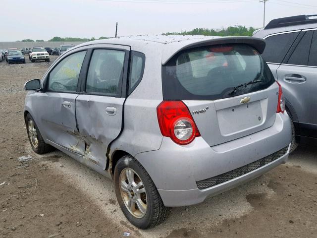 KL1TG6DE4AB111519 - 2010 CHEVROLET AVEO LT GRAY photo 3