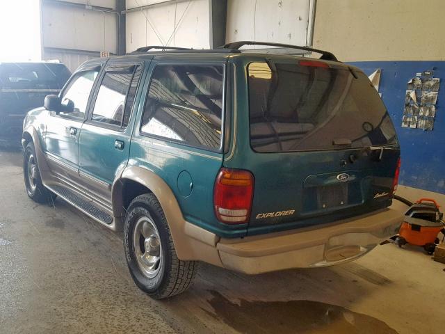 1FMZU32P7WZA71137 - 1998 FORD EXPLORER GREEN photo 3