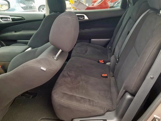 5N1AR2MN1EC647567 - 2014 NISSAN PATHFINDER GRAY photo 6