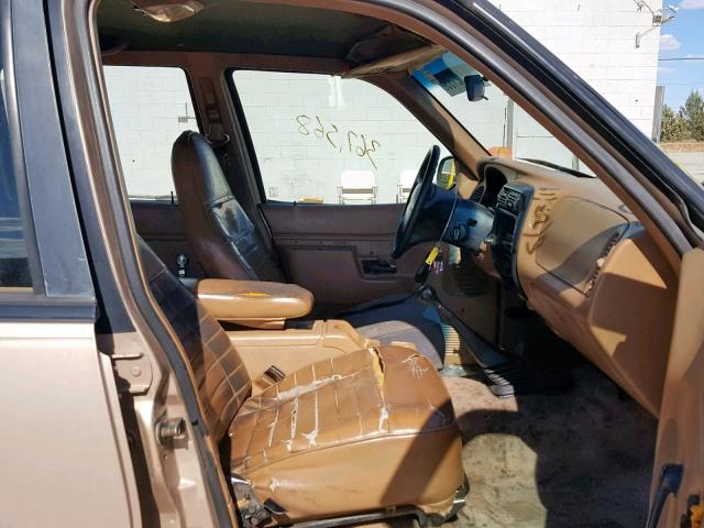 1FMDU32X4SZA90958 - 1995 FORD EXPLORER BROWN photo 5