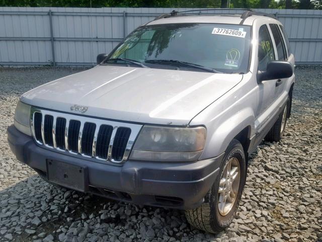 1J4GW48S33C607386 - 2003 JEEP GRAND CHER GRAY photo 2