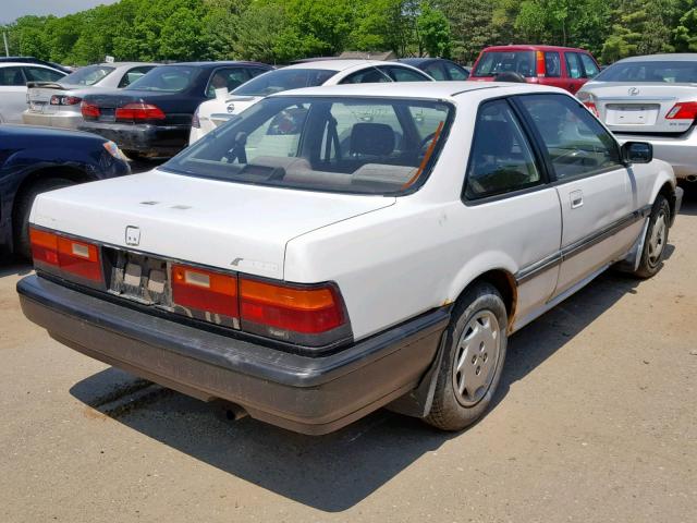 1HGCA6286KA056300 - 1989 HONDA ACCORD LXI WHITE photo 4