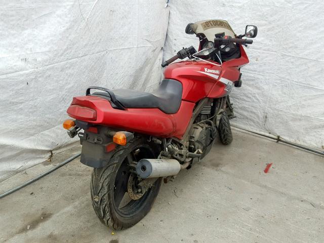 JKAEXVD146A096360 - 2006 KAWASAKI EX500 D RED photo 4