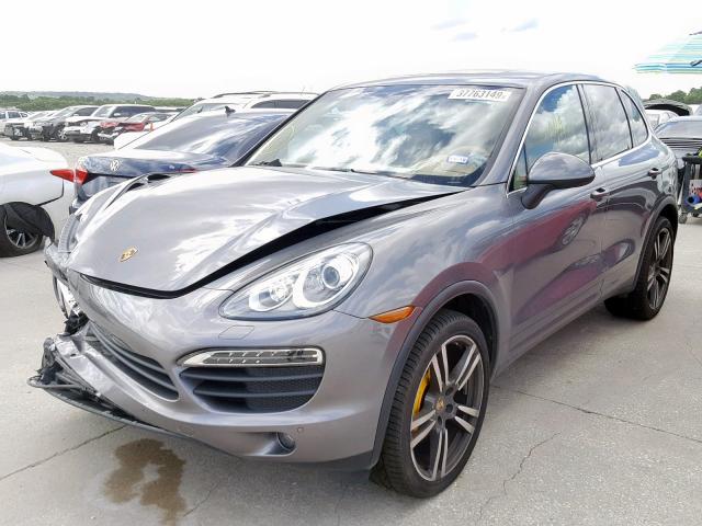 WP1AB2A20BLA49242 - 2011 PORSCHE CAYENNE S CHARCOAL photo 2