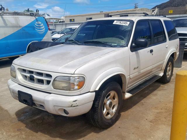 1FMDU65E11ZA16987 - 2001 FORD EXPLORER L WHITE photo 2