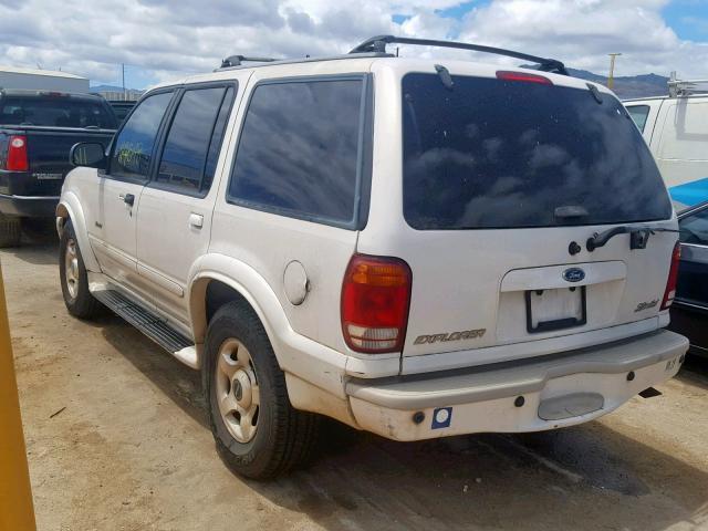 1FMDU65E11ZA16987 - 2001 FORD EXPLORER L WHITE photo 3