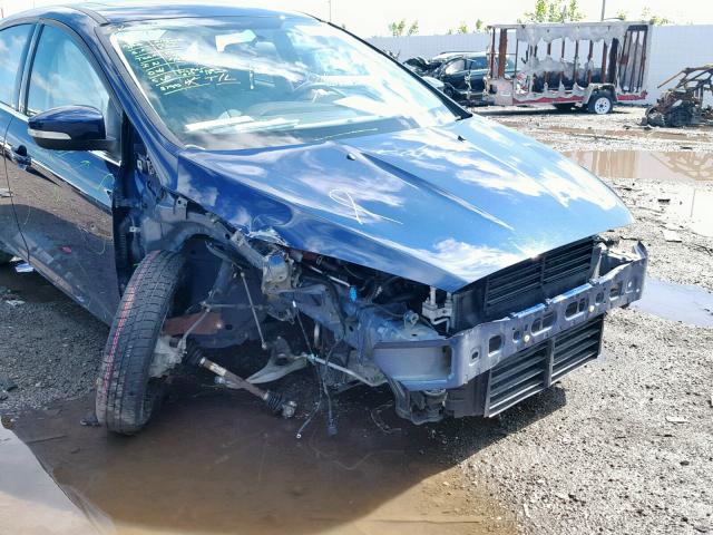 1FADP3J21HL228555 - 2017 FORD FOCUS TITA BLUE photo 9