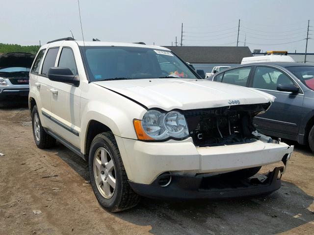 1J8GR48K59C510642 - 2009 JEEP GRAND CHER WHITE photo 1