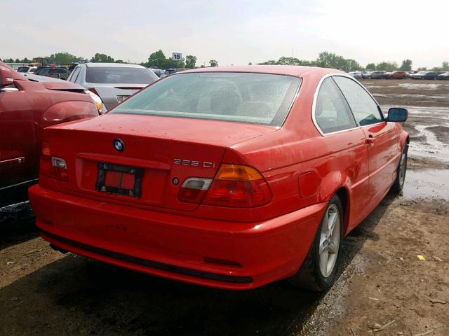 WBABN334X1JW59271 - 2001 BMW 325 CI RED photo 4