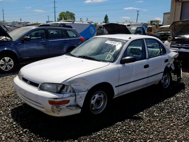 1Y1SK5362PZ043367 - 1993 GEO PRIZM BASE WHITE photo 2