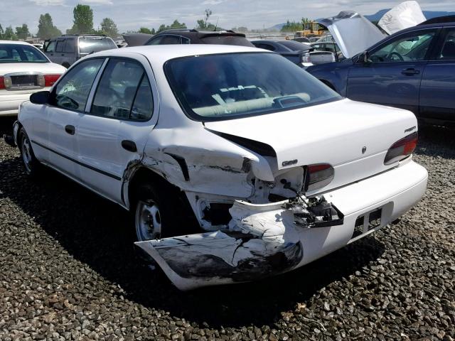 1Y1SK5362PZ043367 - 1993 GEO PRIZM BASE WHITE photo 3