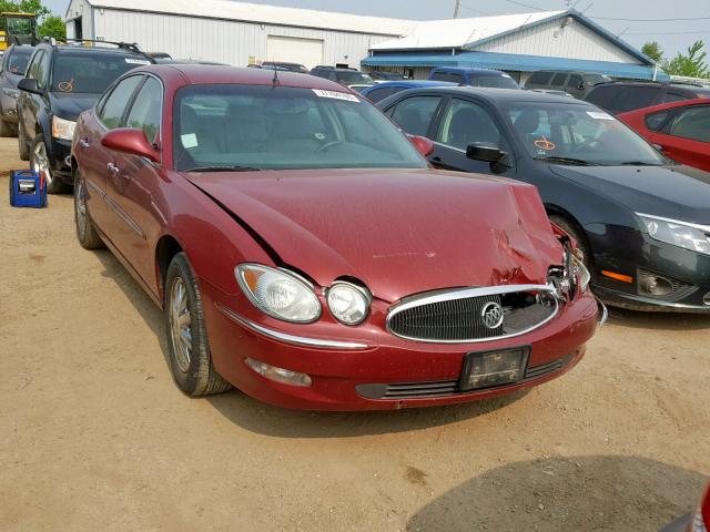 2G4WD532951326721 - 2005 BUICK LACROSSE C RED photo 1