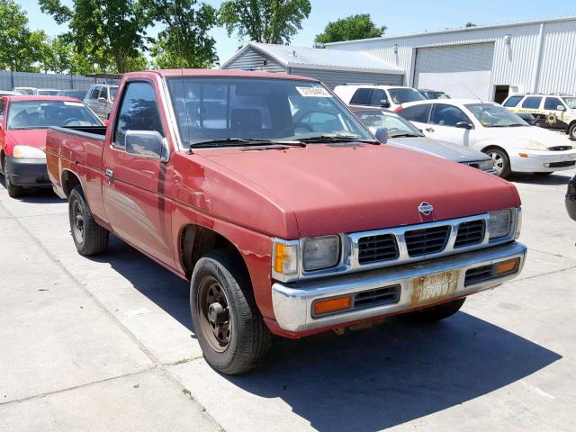 1N6SD11S5RC376155 - 1994 NISSAN TRUCK BASE RED photo 1