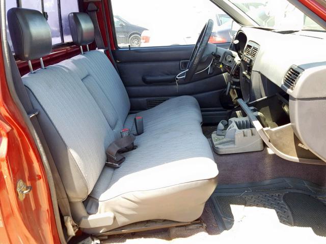 1N6SD11S5RC376155 - 1994 NISSAN TRUCK BASE RED photo 5
