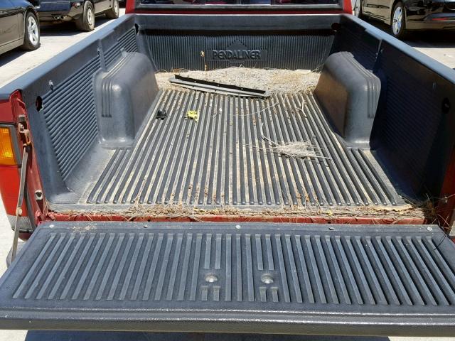 1N6SD11S5RC376155 - 1994 NISSAN TRUCK BASE RED photo 6