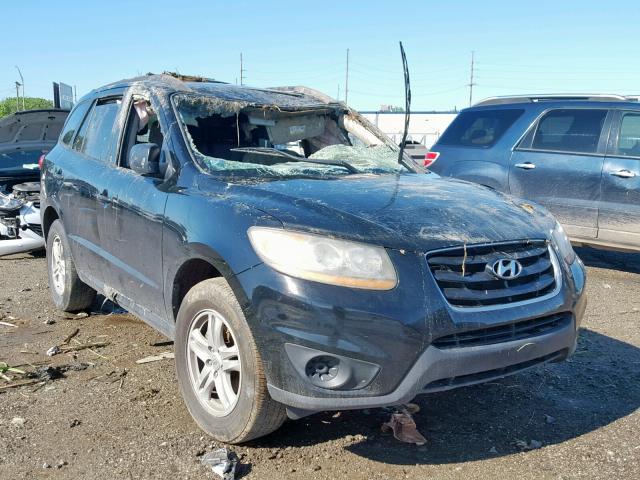 5NMSG3AB6AH384857 - 2010 HYUNDAI SANTA FE G BLACK photo 1