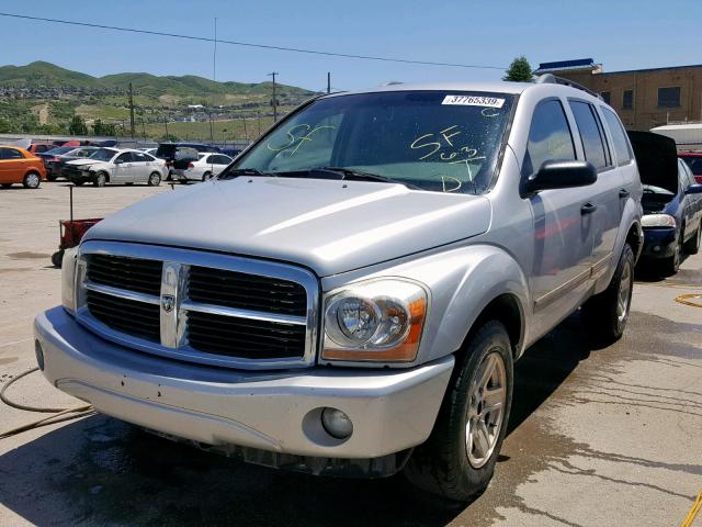 1D4HB48NX5F550009 - 2005 DODGE DURANGO SL SILVER photo 2