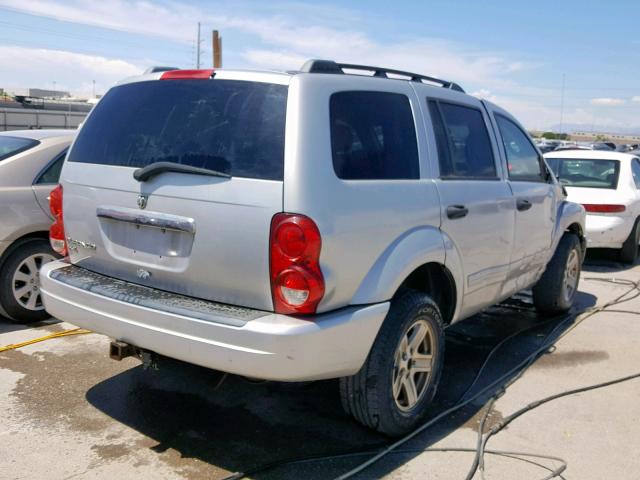 1D4HB48NX5F550009 - 2005 DODGE DURANGO SL SILVER photo 4