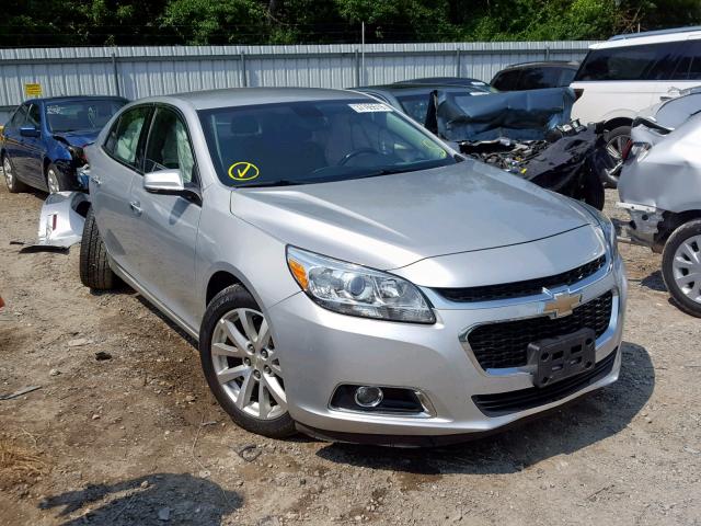 1G11F5SLXFF209123 - 2015 CHEVROLET MALIBU LTZ ვერცხლისფერი ფოტო 1