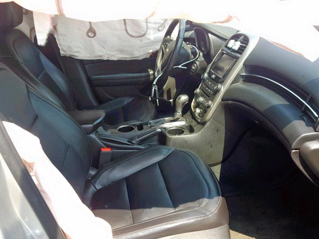 1G11F5SLXFF209123 - 2015 CHEVROLET MALIBU LTZ ვერცხლისფერი ფოტო 5