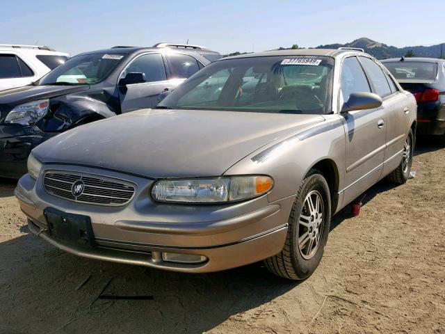 2G4WB52K331178991 - 2003 BUICK REGAL LS BROWN photo 2