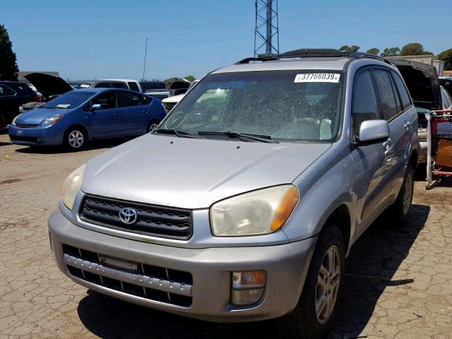 JTEGH20V010025234 - 2001 TOYOTA RAV4 SILVER photo 2