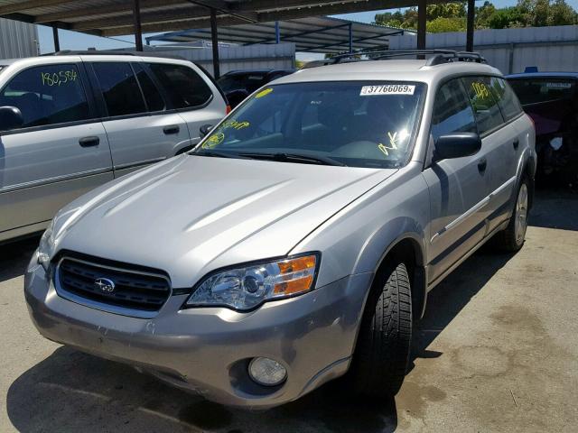 4S4BP61C577329015 - 2007 SUBARU LEGACY OUT SILVER photo 2