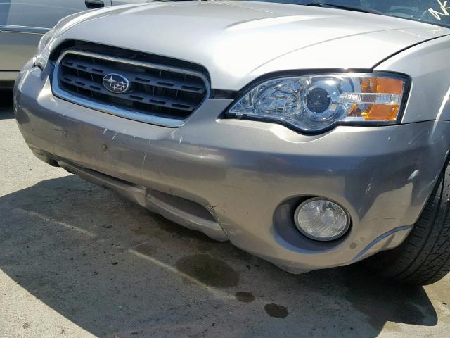 4S4BP61C577329015 - 2007 SUBARU LEGACY OUT SILVER photo 9