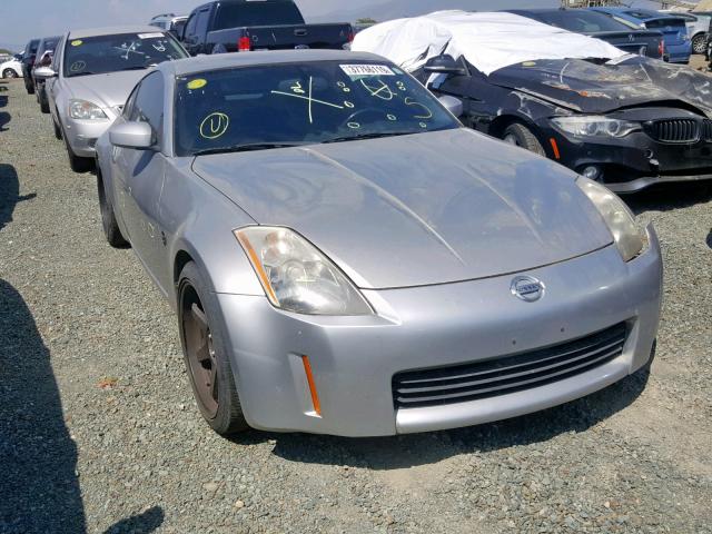 JN1AZ34D14T163420 - 2004 NISSAN 350Z COUPE SILVER photo 1