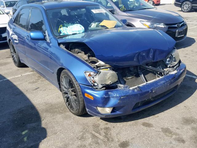 JTHBD192530079451 - 2003 LEXUS IS 300 BLUE photo 1