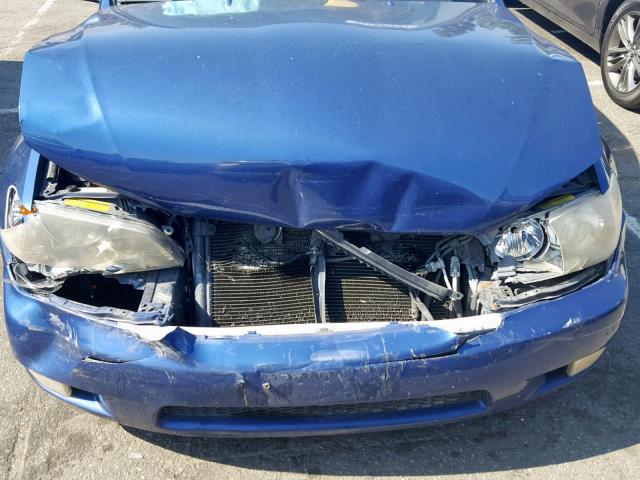 JTHBD192530079451 - 2003 LEXUS IS 300 BLUE photo 7