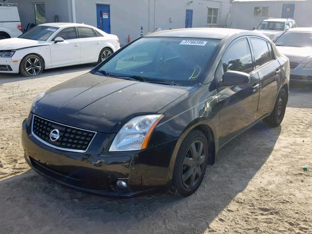 3N1AB61E99L667759 - 2009 NISSAN SENTRA 2.0 BLACK photo 2