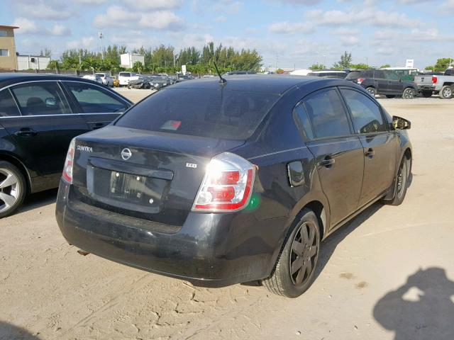 3N1AB61E99L667759 - 2009 NISSAN SENTRA 2.0 BLACK photo 4