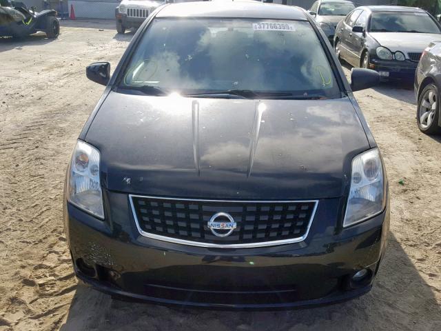 3N1AB61E99L667759 - 2009 NISSAN SENTRA 2.0 BLACK photo 9