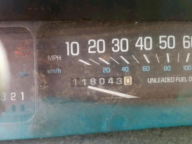 1G4HP52L3SH488170 - 1995 BUICK LESABRE CU BLUE photo 8