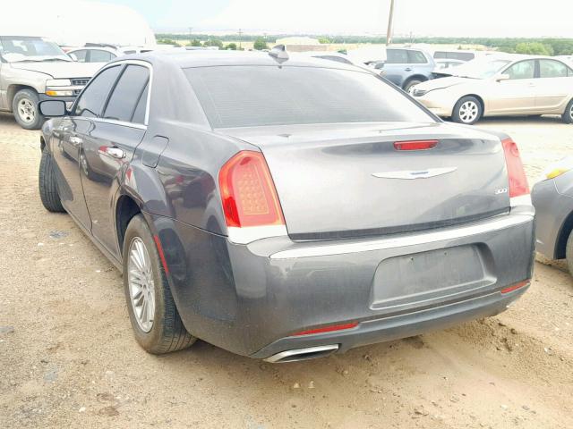 2C3CCAAG5GH206771 - 2016 CHRYSLER 300 LIMITE GRAY photo 3